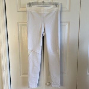 Heroine Sport White Tracking Legging Size Medium NWT